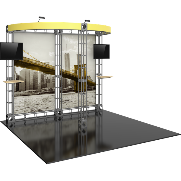 Clio Orbital Express Truss 10ft Modular Exhibit