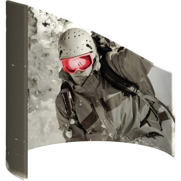 Formulate C-Shaped Wall Tension Fabric Structure