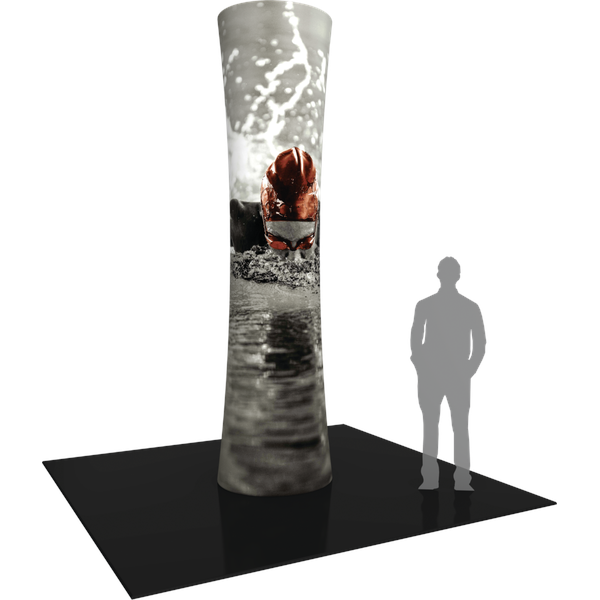 Formulate Cylinder Tower 01 Tension Fabric Structure