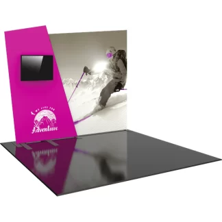 Formulate Designer Series 10ft Fabric Backwall Kit 07