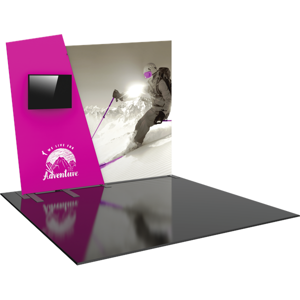 Formulate Designer Series 10ft Fabric Backwall Kit 07