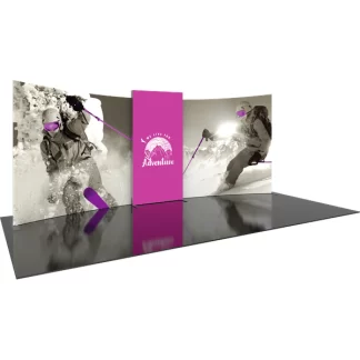 Formulate Designer Series 20ft Fabric Backwall Kit 02