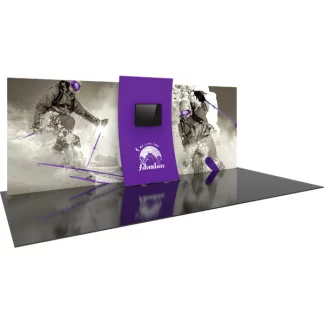 Formulate Designer Series 20ft Fabric Backwall Kit 05