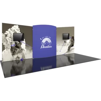 Formulate Designer Series 20ft Fabric Backwall Kit 08