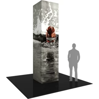 Formulate Four Sided Tower 01 Tension Fabric Structure