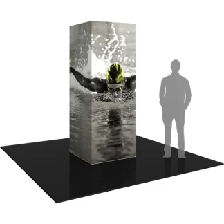 Formulate Four Sided Tower 03 Tension Fabric Structure