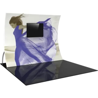 Formulate Master 10ft VC6 Vertical Curve Fabric Backwall