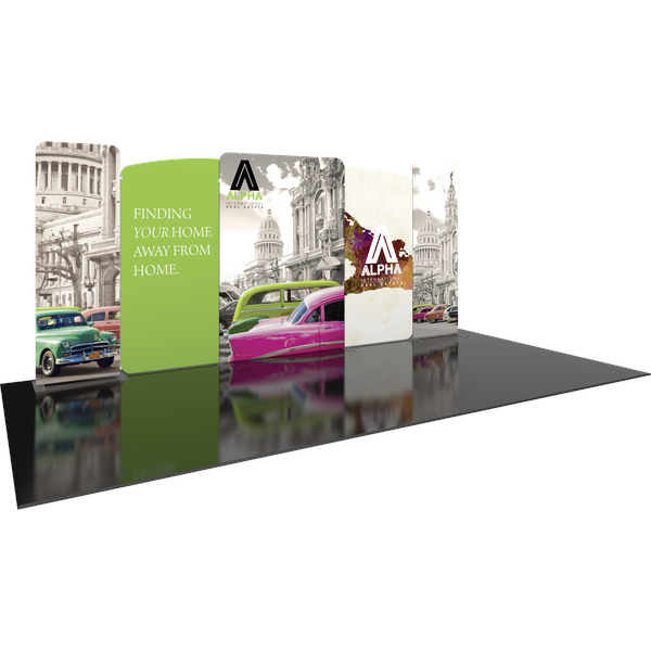 Modulate Series 2 20ft Fabric Backwall Kit 02