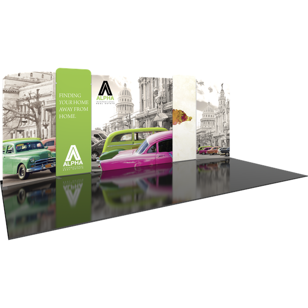 Modulate Series 3 20ft Fabric Backwall Kit 03