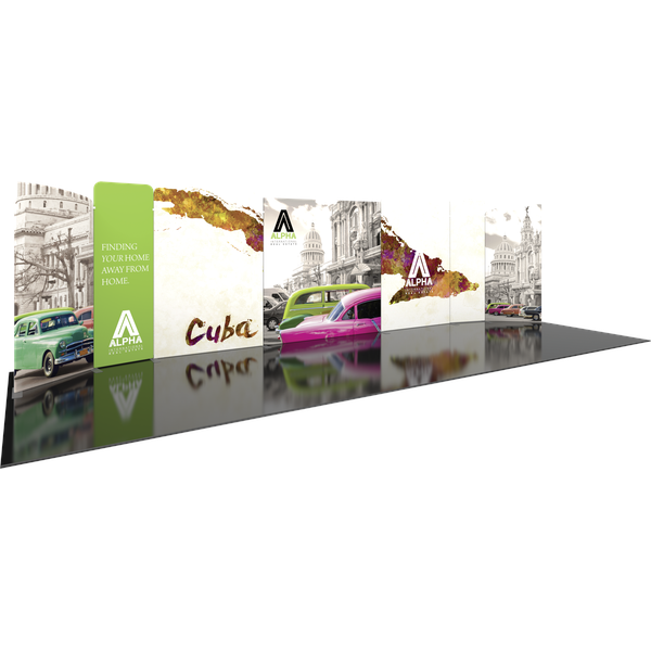 Modulate Series 3 30ft Fabric Backwall Kit 03