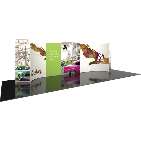 Modulate Series 4 30ft Fabric Backwall Kit 04