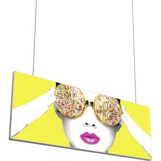 Vector Frame Hanging Light Box 10ft x 4ft