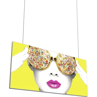 Vector Frame Hanging Light Box 10ft x 5ft