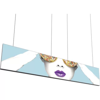 Vector Frame Hanging Light Box 15ft x 3ft