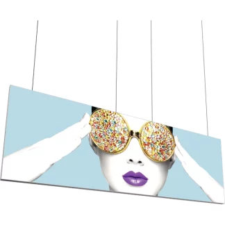 Vector Frame Hanging Light Box 15ft x 5ft