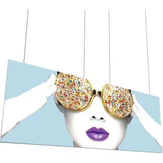 Vector Frame Hanging Light Box 15ft x 6ft