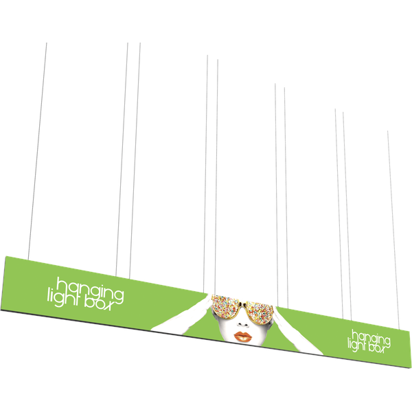 Vector Frame Hanging Light Box 30ft x 3ft
