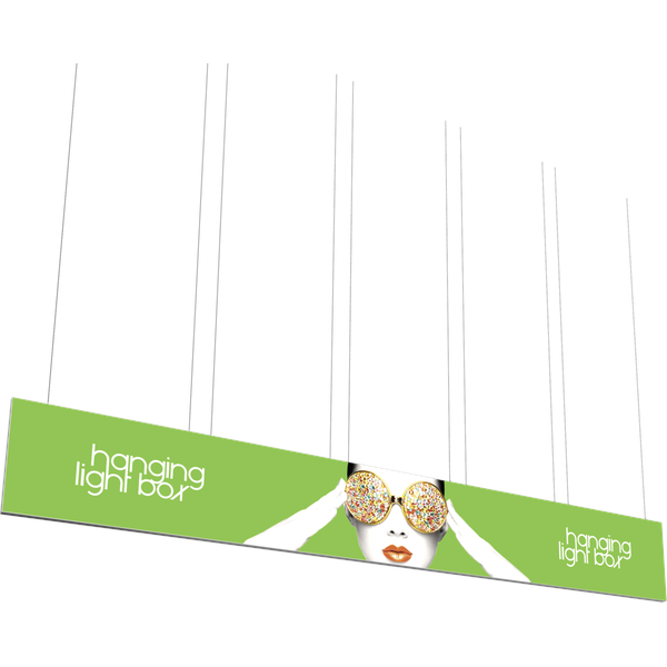 Vector Frame Hanging Light Box 30ft x 4ft