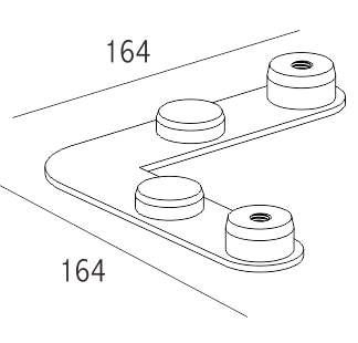 Small 90 Degrees Connector