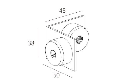 90 degrees connector